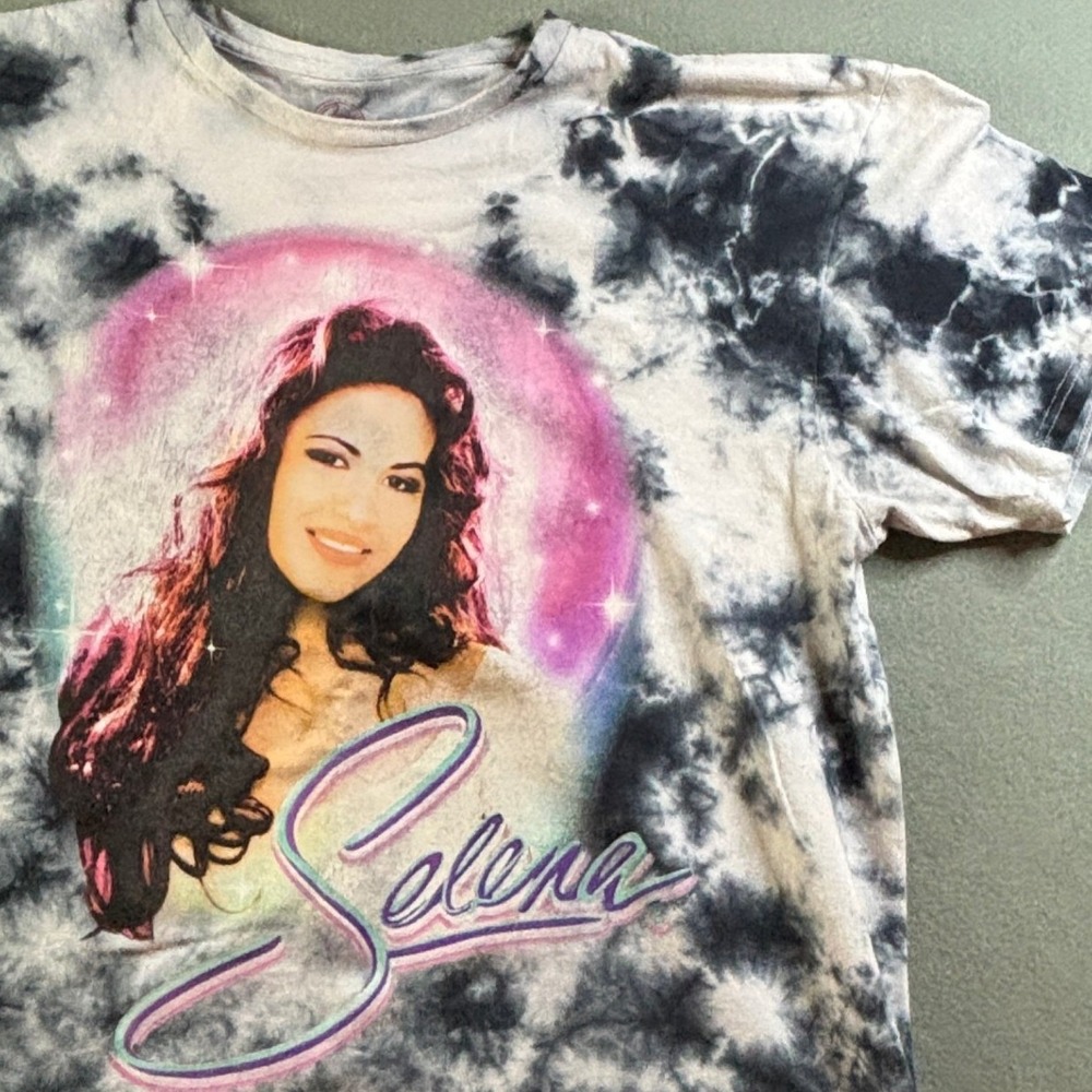 Selena Quintanilla Graphic T Shirt XL Tie Dye  Signature Official Merch